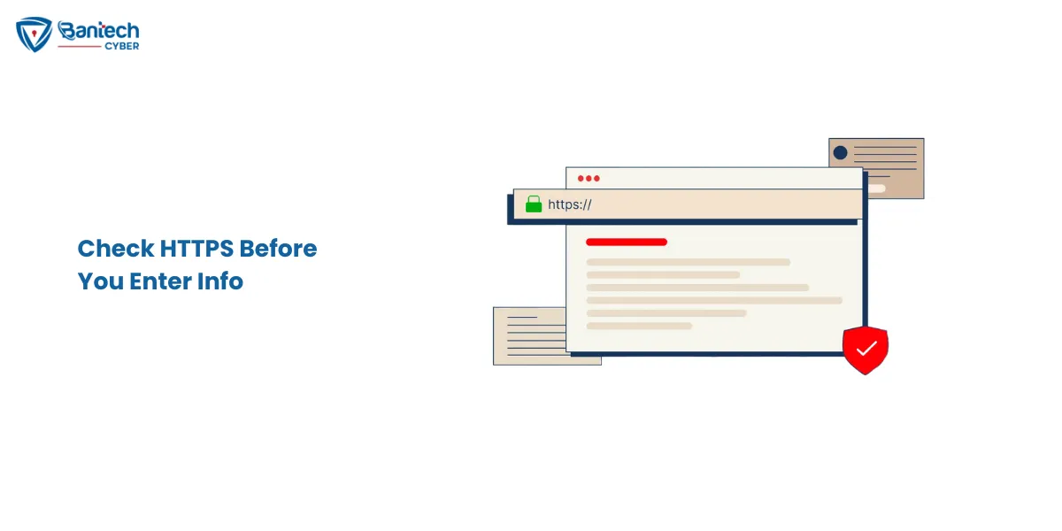 Check HTTPS Before You Enter Info