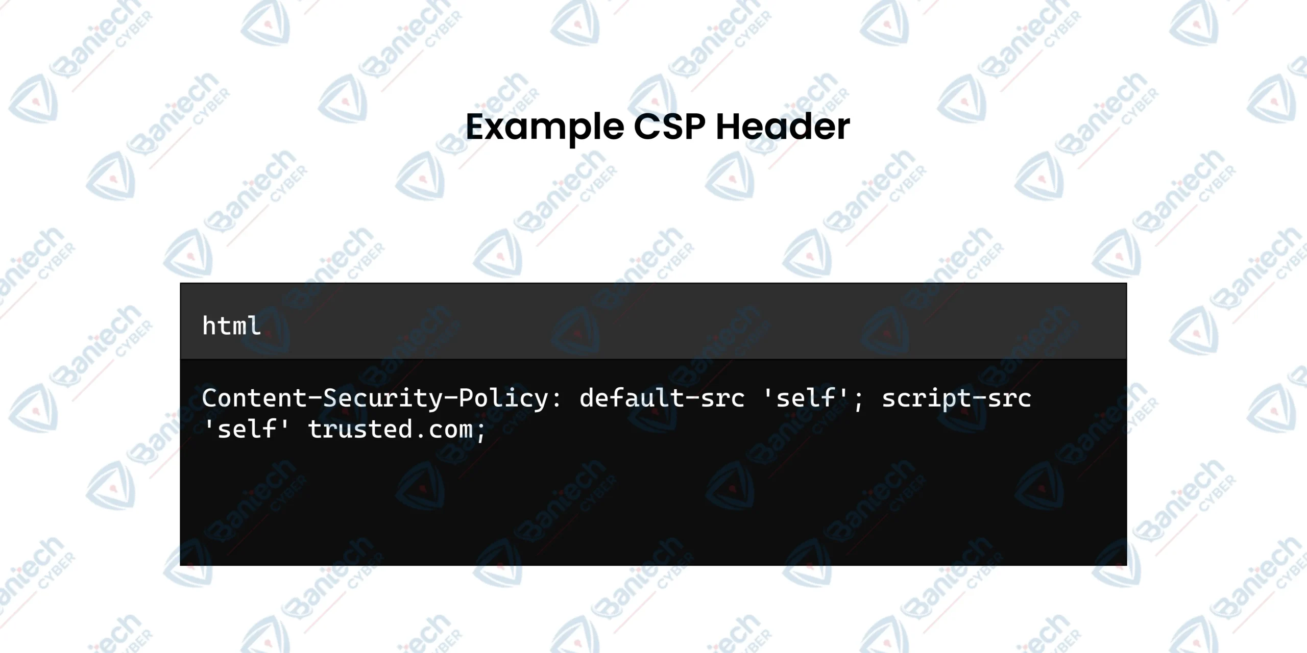 Example CSP Header