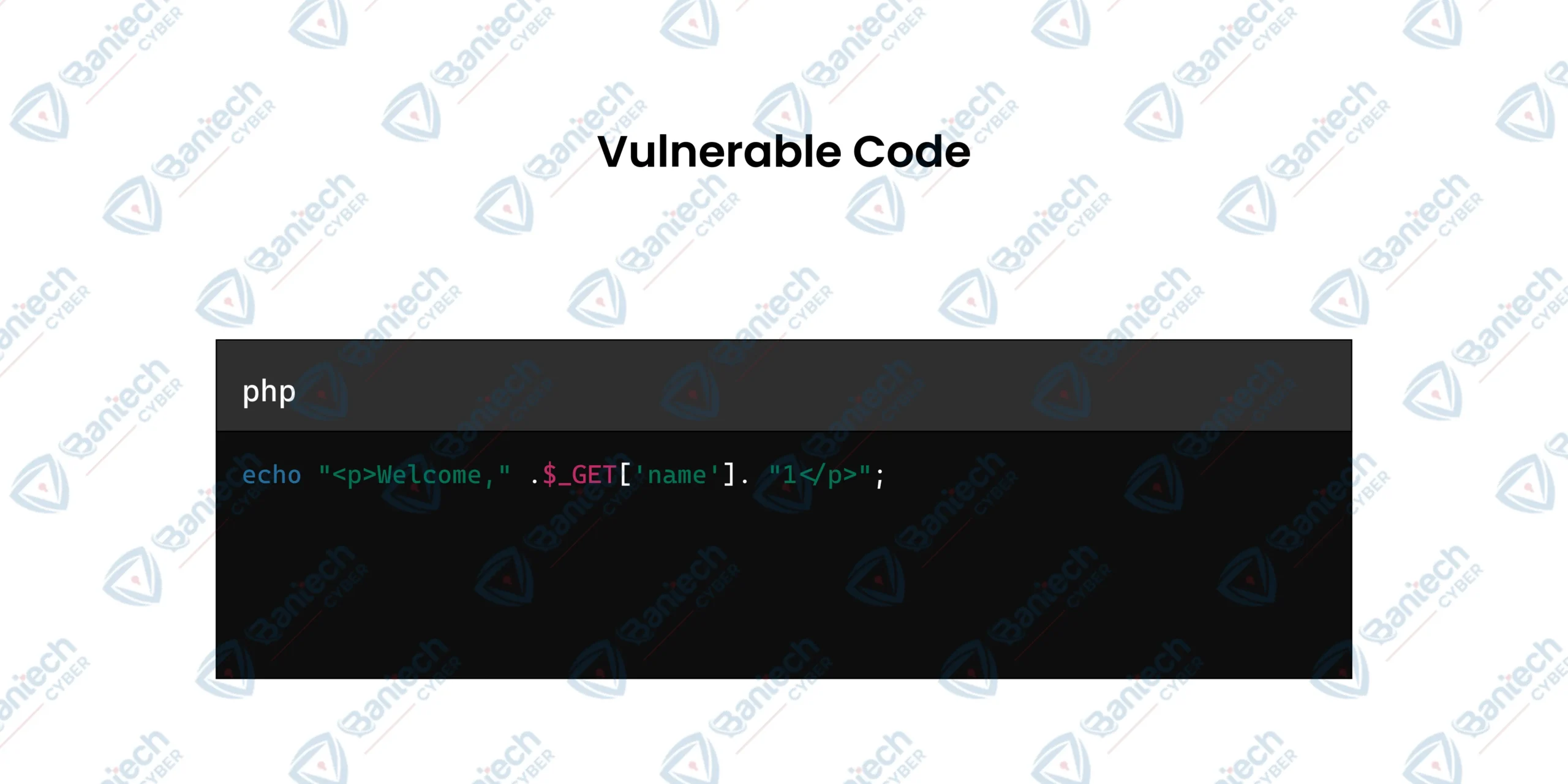 Vulnerable Code